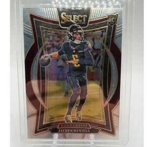 Jayden Daniels Rookie 2024 Panini Select Concourse #26 NFL Washington Commanders